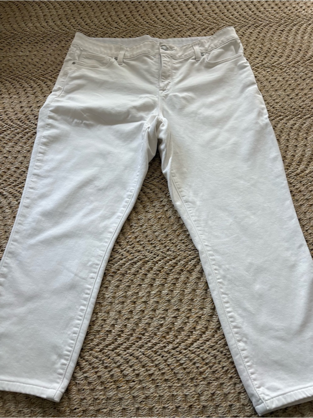 Soma White Women Jeans Straight Leg